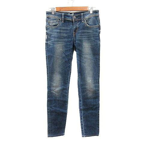 [중고] 리바이스 Levi's 데님 팬츠 청바지 스키니 워시 가공 26 M 감색 네이비 /MN 레이디스 [벡터 헌옷] 260401