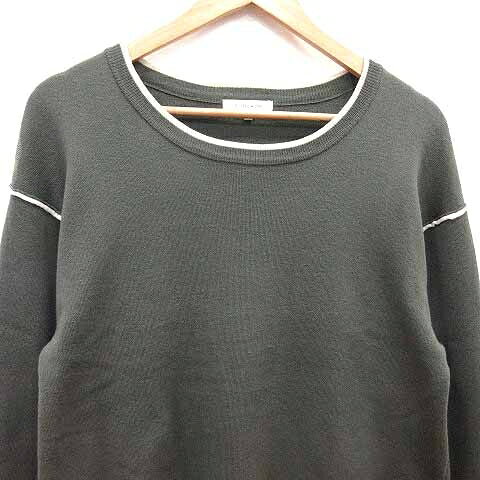 【中古】グローバルワーク GLOBAL WORK ニット セーター 長袖 M 深緑 ダークグリーン /YK レディース 【ベクトル 古着】 260420 vectorpremium-19057969 ブランド古着ベクトルプレミアム店 サンプル画像2