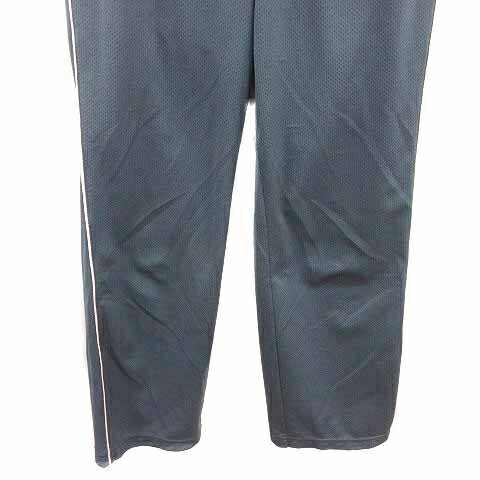 【中古】ミズノ MIZUNO スポーツウェア パンツ ジャージ メッシュ ライン L グレー...