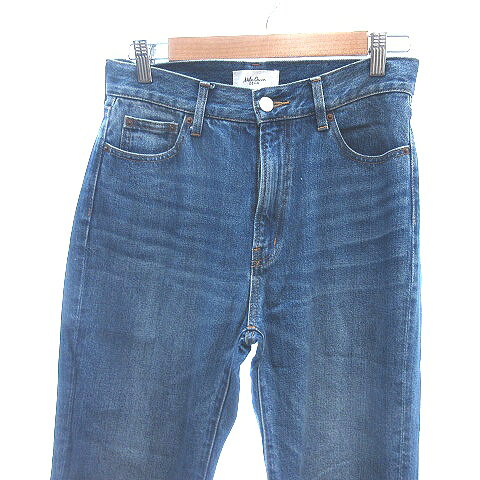 【中古】ミラオーウェン Mila Owen デニムパンツ ジーンズ ストレート カットオフ 1 M 青 ブルー /AU レディース 【ベクトル 古着】 260507 vectorpremium-19146827 ブランド古着ベクトルプレミアム店 サンプル画像3