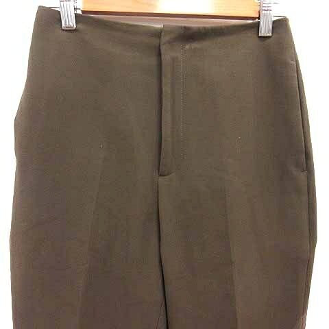 【中古】ミラオーウェン Mila Owen スラックスパンツ 0 S 茶 ブラウン /YK レディース 【ベクトル 古着】 260516 vectorpremium-19102886 ブランド古着ベクトルプレミアム店 サンプル画像2