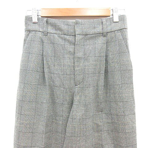 【中古】グローバルワーク GLOBAL WORK テーパードパンツ スラックス チェック S グレー /MN レディース 【ベクトル 古着】 260519 vectorpremium-19147717 ブランド古着ベクトルプレミアム店 サンプル画像3