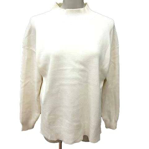 【中古】グローバルワーク GLOBAL WORK ニット セーター モックネック 長袖 M 白 ホワイト /YK レディース 【ベクトル 古着】 260607 vectorpremium-19182044 ブランド古着ベクトルプレミアム店 パッケージ画像