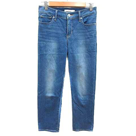 [Used] Levi's Denim Jeans, Stretch, Size 27 (M), Blue /YK, Women's [Vector Used Clothing] 260615