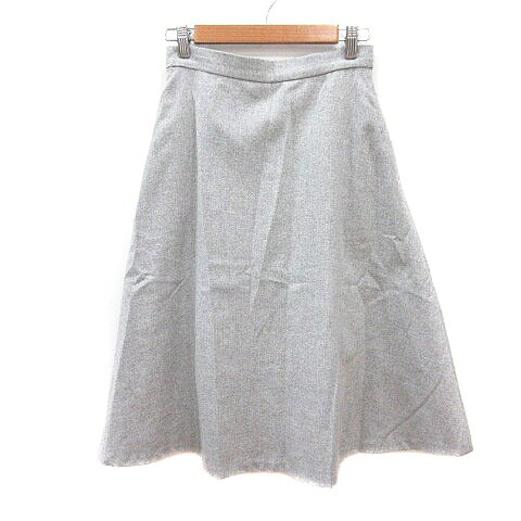 【中古】ロペピクニック ROPE Picnic フレアスカート ミモレ ロング 38 M グレー /MN レディース 【ベクトル 古着】 260728 vectorpremium-19321324 ブランド古着ベクトルプレミアム店 パッケージ画像
