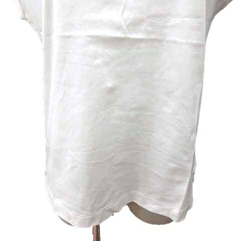 【中古】ナノユニバース nano universe FORMAL JERSEY Tシャツ カットソー フレンチスリーブ 38 M 白 ホワイト /YK レディース 【ベクトル 古着】 260630 vectorpremium-19282432 ブランド古着ベクトルプレミアム店 サンプル画像3
