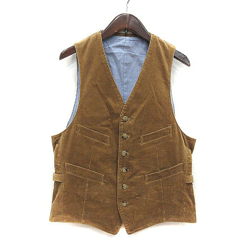 【中古】ビームス BEAMS ベスト コーデュロイ 前開き 総裏地 S ベージュ /MS レディース 【ベクトル 古着】 260713ブランドビームス BEAMS表記サイズS実寸サイズ身幅：約47cm　着丈：約57cm　　素材表地 綿 98％ ポリウレタン 2％ 裏地 ポリエステル 60％ 綿 40％ 別布 キュプラ 100%色ベージュ状態使用感が少なく、かなり状態の良い商品です。 ※あくまでも中古品ですので掲載写真や記載内容をご確認いただき、ご理解の上ご購入ください。商品のお問い合わせの回答を休止しております。＊各商品ページの商品詳細等をご確認の上ご購入ください。【中古】ビームス BEAMS ベスト コーデュロイ 前開き 総裏地 S ベージュ /MS レディース 【ベクトル 古着】 260713状態ランク　”A”詳細については、下記および「状態ランクについて」ページをご覧ください。未使用・新品の商品ほぼ新品同様の商品使用感が少なく、かなり状態の良い商品使用感はあるが、傷や汚れの少ない商品使用感の他、傷や汚れが見られる商品かなり大きな傷みがある難あり商品※S〜CランクはUSED品となりますので、使用感をご理解の上でご入札下さい。状態ランクについてinformationブランドビームス BEAMS表記サイズS実寸サイズ身幅：約47cm　着丈：約57cm　　素材表地 綿 98％ ポリウレタン 2％ 裏地 ポリエステル 60％ 綿 40％ 別布 キュプラ 100%色ベージュ状態使用感が少なく、かなり状態の良い商品です。 ※あくまでも中古品ですので掲載写真や記載内容をご確認いただき、ご理解の上ご購入ください。商品のお問い合わせの回答を休止しております。＊各商品ページの商品詳細等をご確認の上ご購入ください。本商品は一点物です他サイトや店舗にて販売している商品です。多少のお時間差にて欠品になることもございます。予めご了承頂ますようお願い致します。ベクトル・サイズガイドはこちらこの商品と同じブランドの商品を見る