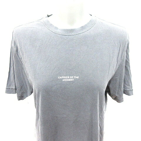 【中古】ミラオーウェン Mila Owen Tシャツ カットソー Uネック 半袖 1 ダークグレー /RT レディース 【ベクトル 古着】 260709 vectorpremium-19282359 ブランド古着ベクトルプレミアム店 サンプル画像3