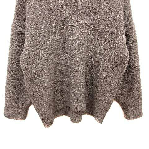 【中古】グローバルワーク GLOBAL WORK ニット セーター Vネック 長袖 F 茶 ブラウン /YK レディース 【ベクトル 古着】 260713 vectorpremium-19281360 ブランド古着ベクトルプレミアム店 サンプル画像3