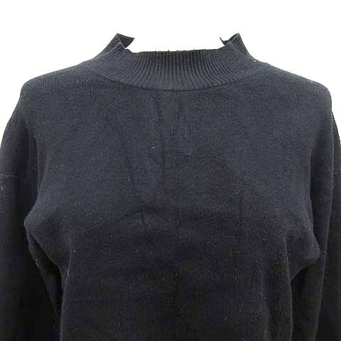【中古】グローバルワーク GLOBAL WORK ニット カットソー 長袖 M 黒 ブラック /YK レディース 【ベクトル 古着】 260724 vectorpremium-19321492 ブランド古着ベクトルプレミアム店 サンプル画像2