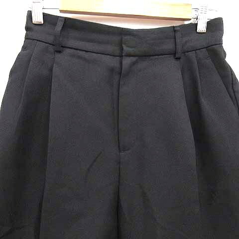 【中古】グローバルワーク GLOBAL WORK EiiS ハーフパンツ ショート S 黒 ブラック /YK レディース 【ベクトル 古着】 260816 vectorpremium-19373075 ブランド古着ベクトルプレミアム店 サンプル画像2