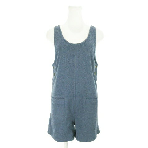 【中古】ロキシー ROXY オールインワン コンビネゾン パンツ ショート パイル S 紺 ネイビー /AH9 レディース 【ベクトル 古着】 240903 【中古】ロキシー ROXY オールインワン コンビネゾン パンツ ショート パイル S 紺 ネイビー /AH9 レディース 【ベクトル 古着】 240903