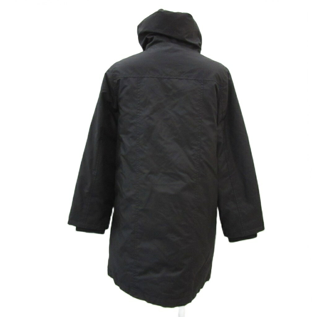 【中古】ナノユニバース nano universe 中綿コート 36 黒 ブラック スタンドカラー ロング丈 669-9211024 /YS27 ■GY61 レディース 【ベクトル 古着】 260120 vectorpremium-18838623 ブランド古着ベクトルプレミアム店 サンプル画像2