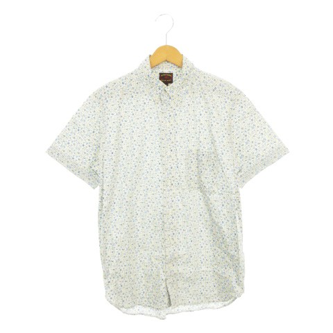 【中古】ビームスハート BEAMS HEART ボタンダウンシャツ 半袖 小花柄 総柄 M 青 ブルー /AH14 ■GY61 メンズ 【ベクトル 古着】 260121ブランドビームスハート BEAMS HEART表記サイズM実寸サイズ肩幅：43cm　身幅：53cm　袖丈：22cm　着丈：75cm　　素材綿色青 ブルー状態使用感が少なく、かなり状態の良い商品です。 ※あくまでも中古品ですので掲載写真や記載内容をご確認いただき、ご理解の上ご購入ください。商品のお問い合わせの回答を休止しております。＊各商品ページの商品詳細等をご確認の上ご購入ください。【中古】ビームスハート BEAMS HEART ボタンダウンシャツ 半袖 小花柄 総柄 M 青 ブルー /AH14 ■GY61 メンズ 【ベクトル 古着】 260121状態ランク　”A”詳細については、下記および「状態ランクについて」ページをご覧ください。未使用・新品の商品ほぼ新品同様の商品使用感が少なく、かなり状態の良い商品使用感はあるが、傷や汚れの少ない商品使用感の他、傷や汚れが見られる商品かなり大きな傷みがある難あり商品※S〜CランクはUSED品となりますので、使用感をご理解の上でご入札下さい。状態ランクについてinformationブランドビームスハート BEAMS HEART表記サイズM実寸サイズ肩幅：43cm　身幅：53cm　袖丈：22cm　着丈：75cm　　素材綿色青 ブルー状態使用感が少なく、かなり状態の良い商品です。 ※あくまでも中古品ですので掲載写真や記載内容をご確認いただき、ご理解の上ご購入ください。商品のお問い合わせの回答を休止しております。＊各商品ページの商品詳細等をご確認の上ご購入ください。本商品は一点物です他サイトや店舗にて販売している商品です。多少のお時間差にて欠品になることもございます。予めご了承頂ますようお願い致します。ベクトル・サイズガイドはこちらこの商品と同じブランドの商品を見る