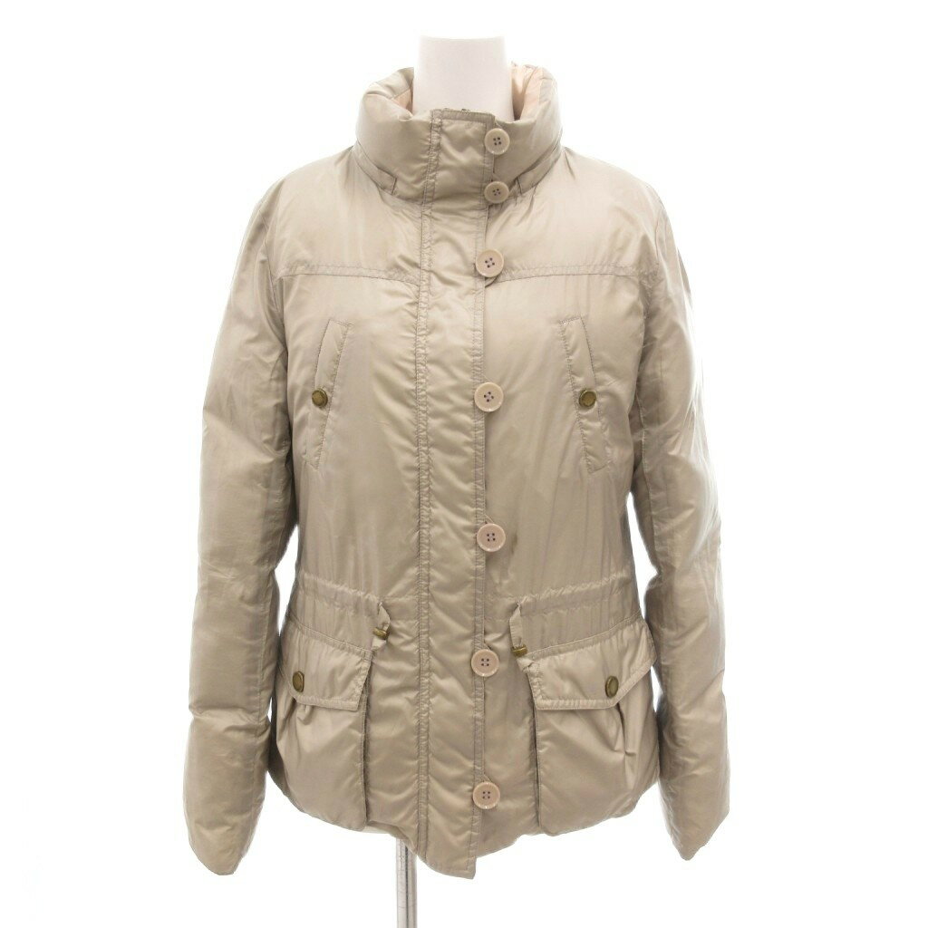 Other Jackets Jumpers - 【中古】クミキョク 組曲 KUMIKYOKU ダウンジャケット リバーシブル 3 ピンク グレージュ スタンドカラー /NL ■GY61 レディース 【ベクトル 古着】 260123