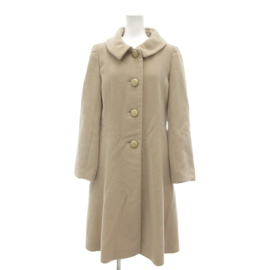【中古】未使用品 ストロベリーフィールズ STRAWBERRY-FIELDS タグ付き ステンカラーコート アンゴラ混 ロング丈 ベージュ /AE ■GY61 レディース 【ベクトル 古着】 260123ブランドストロベリーフィールズ STRAWBERRY-FIELDS表記サイズサイズ表記なし（実寸サイズを参考にご検討ください。）実寸サイズ肩幅：35cm　身幅：45cm　袖丈：58cm　着丈：92cm　　素材表地 毛 アンゴラ 指定外セに（テンセル） 裏地 ポリエステル色ベージュ仕様ポケット×2状態・全体的にやや毛羽立ちがあります。 その他に目立ったダメージはなく、問題なくご使用いただける商品です。 ※あくまでも中古品ですので掲載写真や記載内容をご確認いただき、ご理解の上ご購入ください。備考（株）シュガーマトリックス こちらのお品物は店舗で保管しておらず、店頭販売出来かねます。（※お取り寄せも出来かねます）商品のお問い合わせの回答を休止しております。＊各商品ページの商品詳細等をご確認の上ご購入ください。【中古】未使用品 ストロベリーフィールズ STRAWBERRY-FIELDS タグ付き ステンカラーコート アンゴラ混 ロング丈 ベージュ /AE ■GY61 レディース 【ベクトル 古着】 260123状態ランク　”AB”詳細については、下記および「状態ランクについて」ページをご覧ください。未使用・新品の商品ほぼ新品同様の商品使用感が少なく、かなり状態の良い商品使用感はあるが、傷や汚れの少ない商品使用感の他、傷や汚れが見られる商品かなり大きな傷みがある難あり商品※S〜CランクはUSED品となりますので、使用感をご理解の上でご入札下さい。状態ランクについてinformationブランドストロベリーフィールズ STRAWBERRY-FIELDS表記サイズサイズ表記なし（実寸サイズを参考にご検討ください。）実寸サイズ肩幅：35cm　身幅：45cm　袖丈：58cm　着丈：92cm　　素材表地 毛 アンゴラ 指定外セに（テンセル） 裏地 ポリエステル色ベージュ仕様ポケット×2状態・全体的にやや毛羽立ちがあります。 その他に目立ったダメージはなく、問題なくご使用いただける商品です。 ※あくまでも中古品ですので掲載写真や記載内容をご確認いただき、ご理解の上ご購入ください。備考（株）シュガーマトリックス こちらのお品物は店舗で保管しておらず、店頭販売出来かねます。（※お取り寄せも出来かねます）商品のお問い合わせの回答を休止しております。＊各商品ページの商品詳細等をご確認の上ご購入ください。本商品は一点物です他サイトや店舗にて販売している商品です。多少のお時間差にて欠品になることもございます。予めご了承頂ますようお願い致します。ベクトル・サイズガイドはこちらこの商品と同じブランドの商品を見る