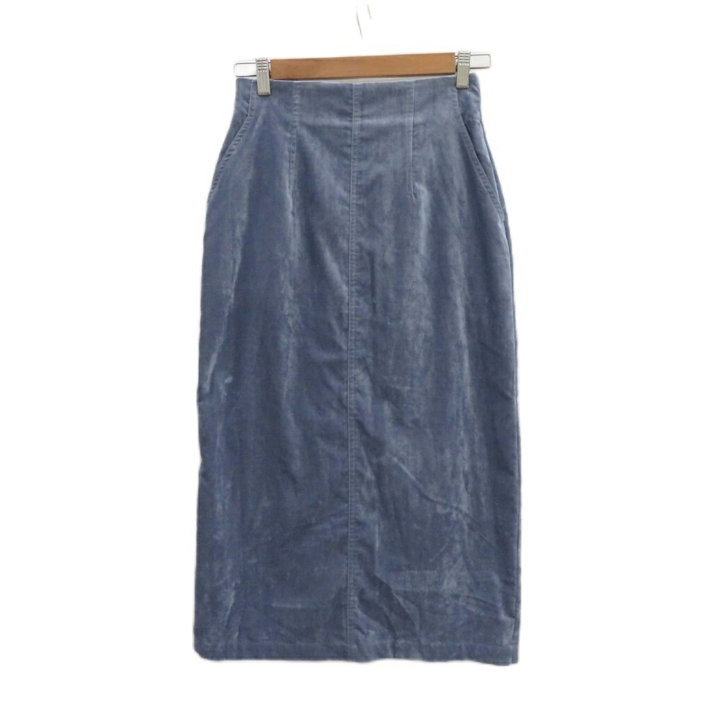 Rakuten - 【中古】ロッソ ROSSO アーバンリサーチ タイトスカート ベルベット ロング丈 マキシ丈 36 S 紫 /SY61 ■GY63 レディース 【ベクトル 古着】 260204