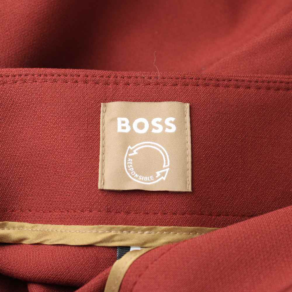 【中古】ヒューゴボス HUGO BOSS タイトスカート IT36 テラコッタ ひざ下丈サイドスリット ボタン装飾 /GG ■ECD001 レディース 【ベクトル 古着】 260225 vectorpremium-18926765 ブランド古着ベクトルプレミアム店 サンプル画像3