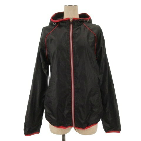 Rakuten - 【中古】デサント DESCENTE ジャケット ウインドブレーカー スポーツウェア ブラック L 260309E ■ECA001 レディース 【ベクトル 古着】 260309