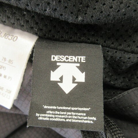 ブランド古着ベクトルプレミアム店の【中古】デサント DESCENTE ロングパンツ ウィンドブレーカー L 黒 ブラック /AH24 ■ECA002 メンズ 【ベクトル 古着】 260309｜アングル3