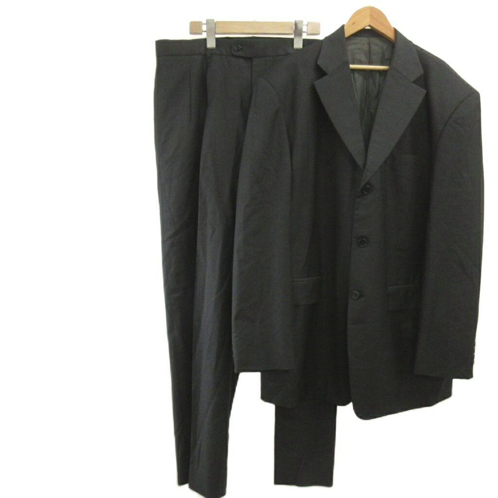 ジョーズ テーラーリング ＆ ファッション デザイン Joe's Tailoring & Fashion Design スーツ フォーマル ダークグレー 無地 ノッチドラペル 長袖 /KK ■GY53 メンズ  260417