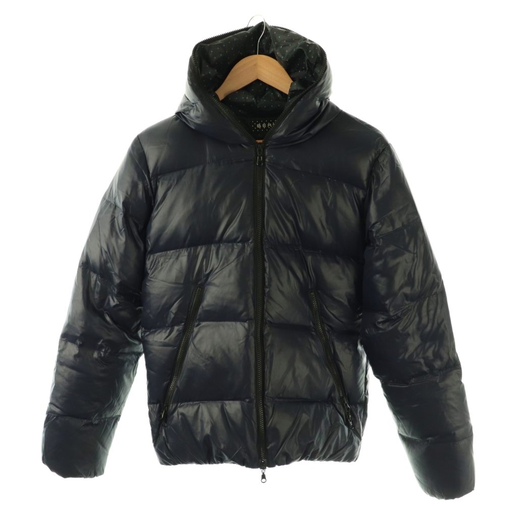 【中古】ビームス BEAMS ダウンジャケット ジップアッ