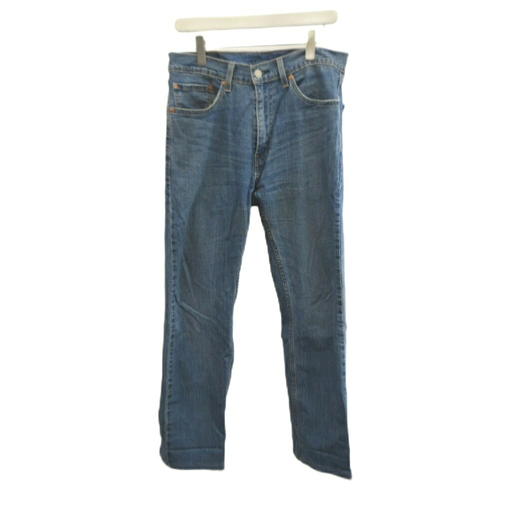 [중고] 리바이스 Levi 's 데님 팬츠 청바지 W32L32 블루 블루 긴 바지 / RN ■ GY99 남성 [벡터 헌 옷] 260331