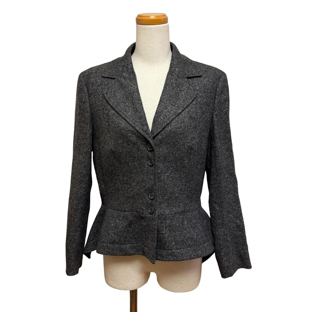 【中古】エスカーダ ESCADA ぺプラム 