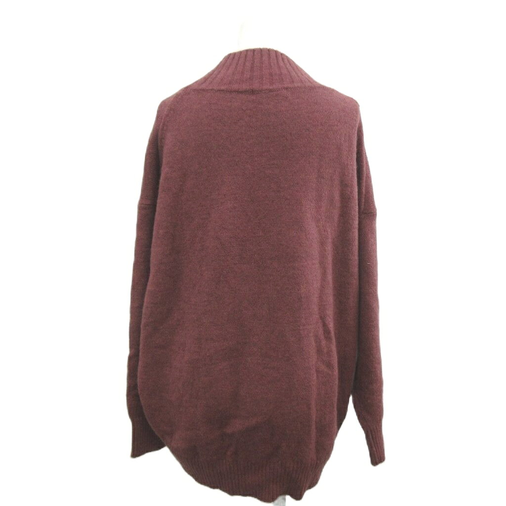 【中古】グローバルワーク GLOBAL WORK ニット セーター ウール L ボルドー 無地 ハイネック 長袖 /NP ■ECB002 レディース 【ベクトル 古着】 260402 vectorpremium-19001879 ブランド古着ベクトルプレミアム店 サンプル画像3