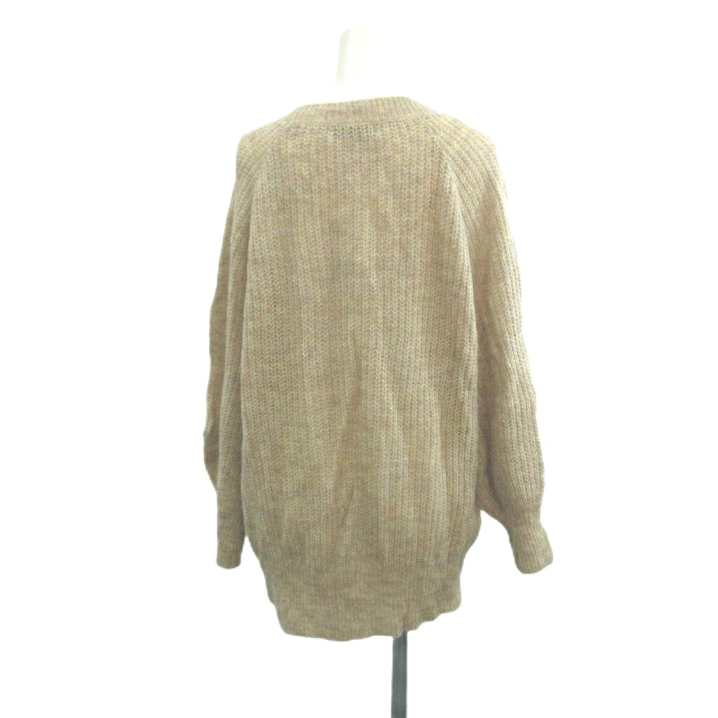【中古】ナノユニバース nano universe ニット セーター モヘヤ混 F ベージュ 茶 ブラウン 無地 クルーネック 長袖 /YU ■ECC003 レディース 【ベクトル 古着】 260408 vectorpremium-19005461 ブランド古着ベクトルプレミアム店 サンプル画像2