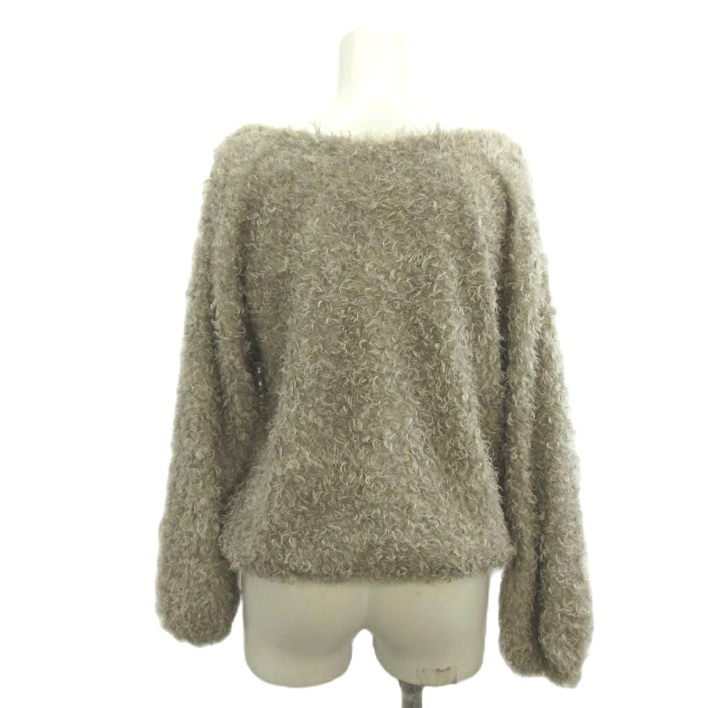 【中古】ロペピクニック ROPE Picnic ニット セーター M グレージュ 長袖 シャギー /NP ■ECC003 レディース 【ベクトル 古着】 260407 vectorpremium-19005682 ブランド古着ベクトルプレミアム店 サンプル画像3