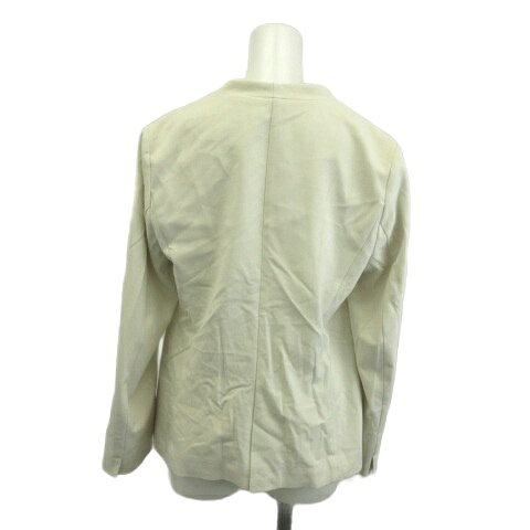 【中古】グローバルワーク GLOBAL WORK ジャケット 上着 M 白 ホワイト 無地 ノーカラーVネック 長袖 /MD ■ECB003 レディース 【ベクトル 古着】 260403 vectorpremium-19005528 ブランド古着ベクトルプレミアム店 サンプル画像2