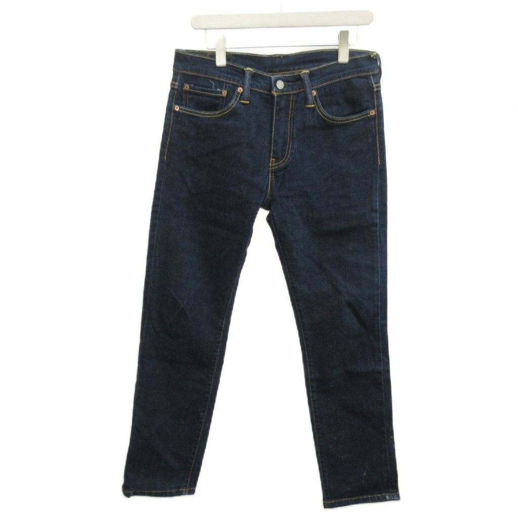 [중고] 리바이스 Levi 's 데님 팬츠 청바지 슬림 핏 W31 L32 인디고 감색 네이비 / XZ GY99 남성 [벡터 헌옷] 260406