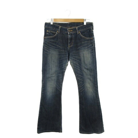 [중고] 랭글러 WRANGLER 데님 팬츠 청바지 플레어 30 블루 블루 / AH24 ■ ECD003 여성 [벡터 헌옷] 260409