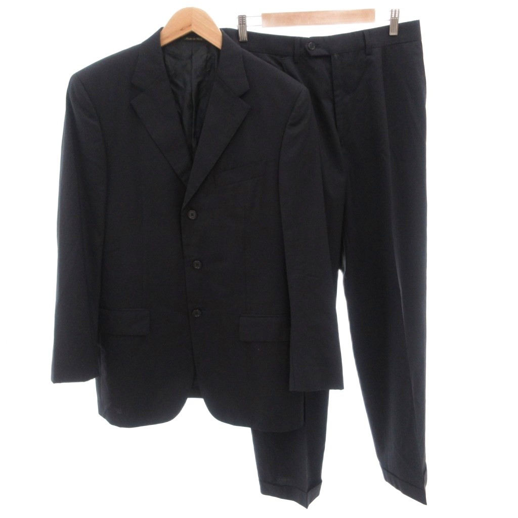 Other - 【中古】ジバンシィ GIVENCHY スーツ セットアップ シングル ビジネス ウール ジャケット パンツ 48 紺 ネイビー /FF ■GY62 メンズ 【ベクトル 古着】 260411