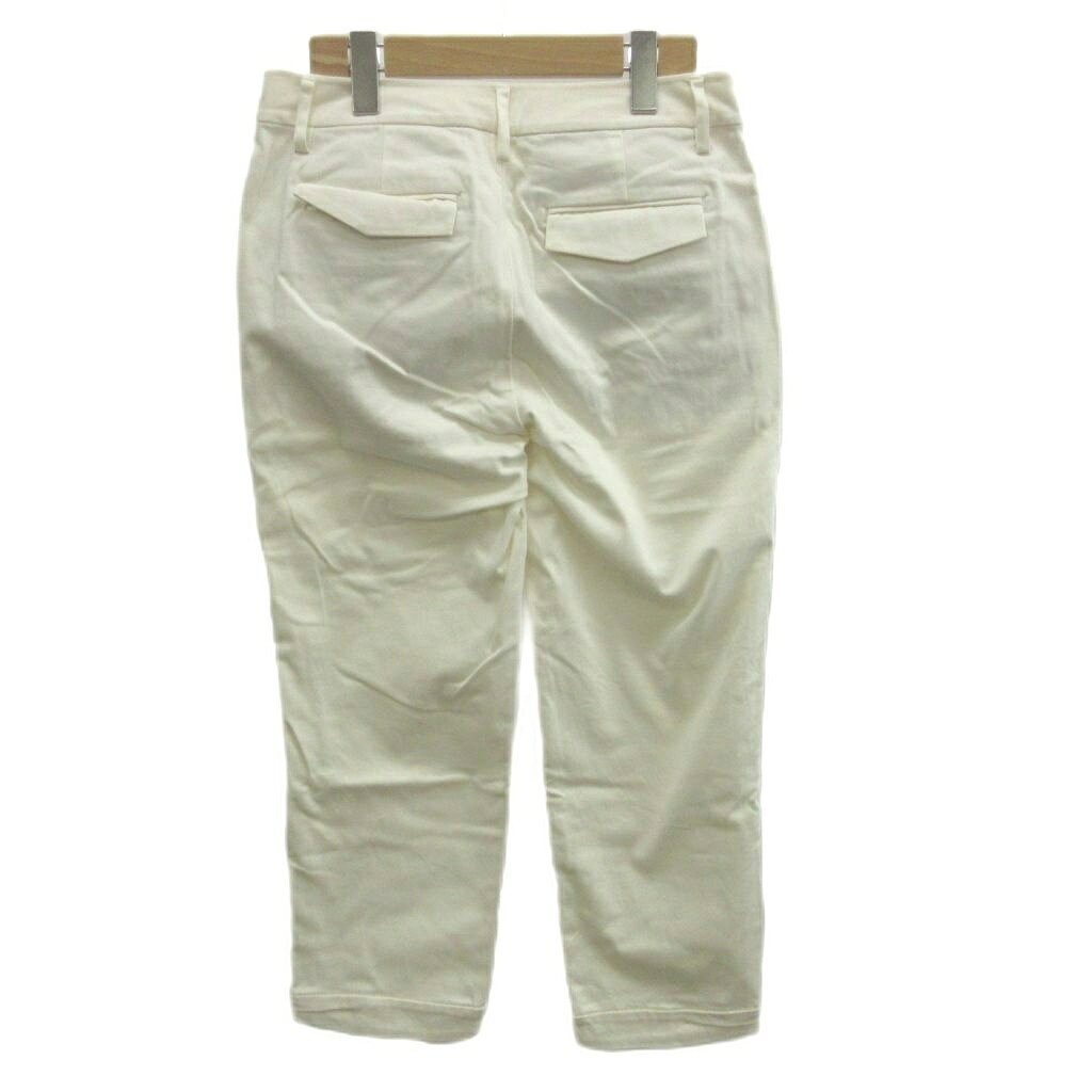 【中古】ロペピクニック ROPE Picnic パンツ M 白 ホワイト 無地 クロップド丈 /NP レディース 【ベクトル 古着】 260423 vectorpremium-19040688 ブランド古着ベクトルプレミアム店 サンプル画像2