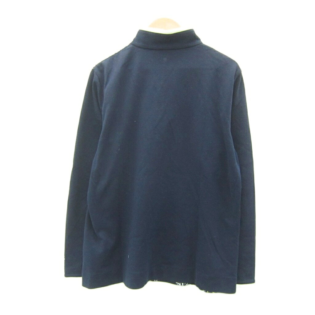 【中古】アダバット adabat ゴルフウエア カットソー プルオーバー 42 XL 紺 パイ...