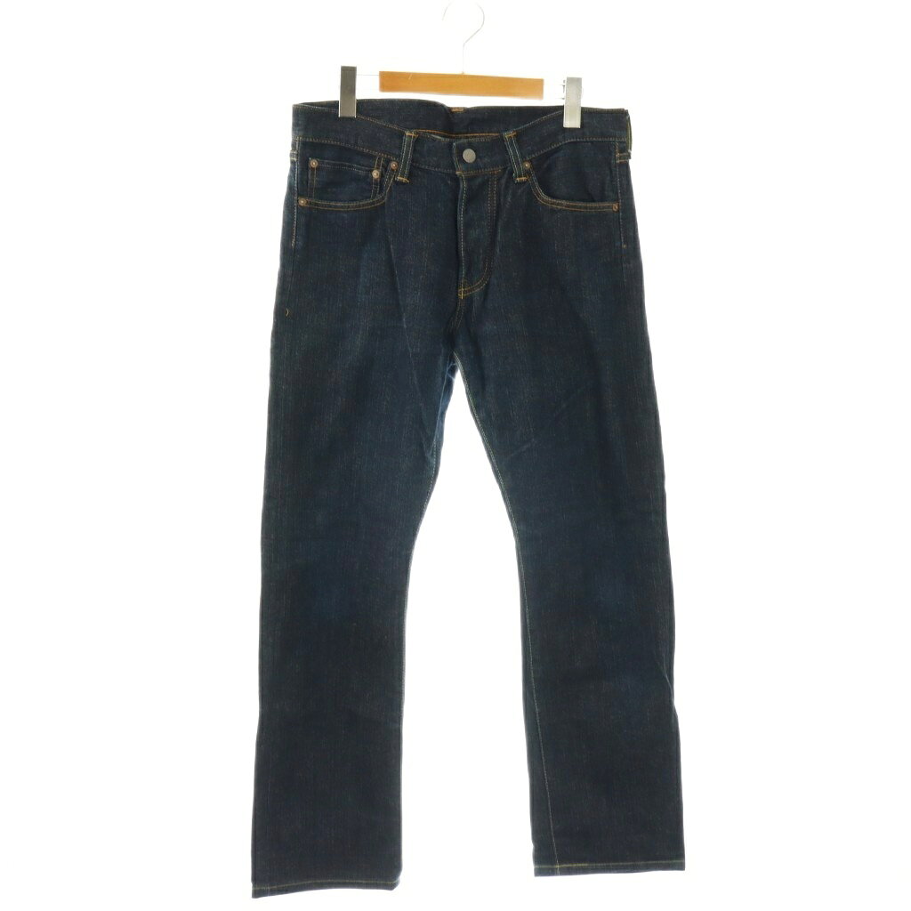 [Used] Denim Pants Jeans Straight 30 Indigo /HS ■ECC004 Men's [Vector Used Clothing] 260501