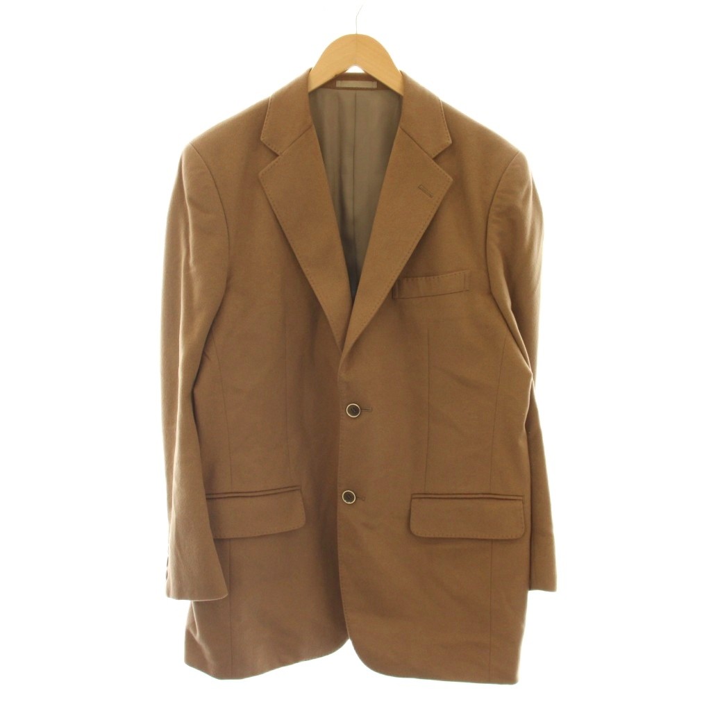 Jumper, Blouson - 【中古】クラッセティターノ ClasseTitano ジャケット 上着 100 AB 7 茶色 ブラウン 無地 テーラードカラー 長袖 /LP ■ECB004 メンズ 【ベクトル 古着】 260429
