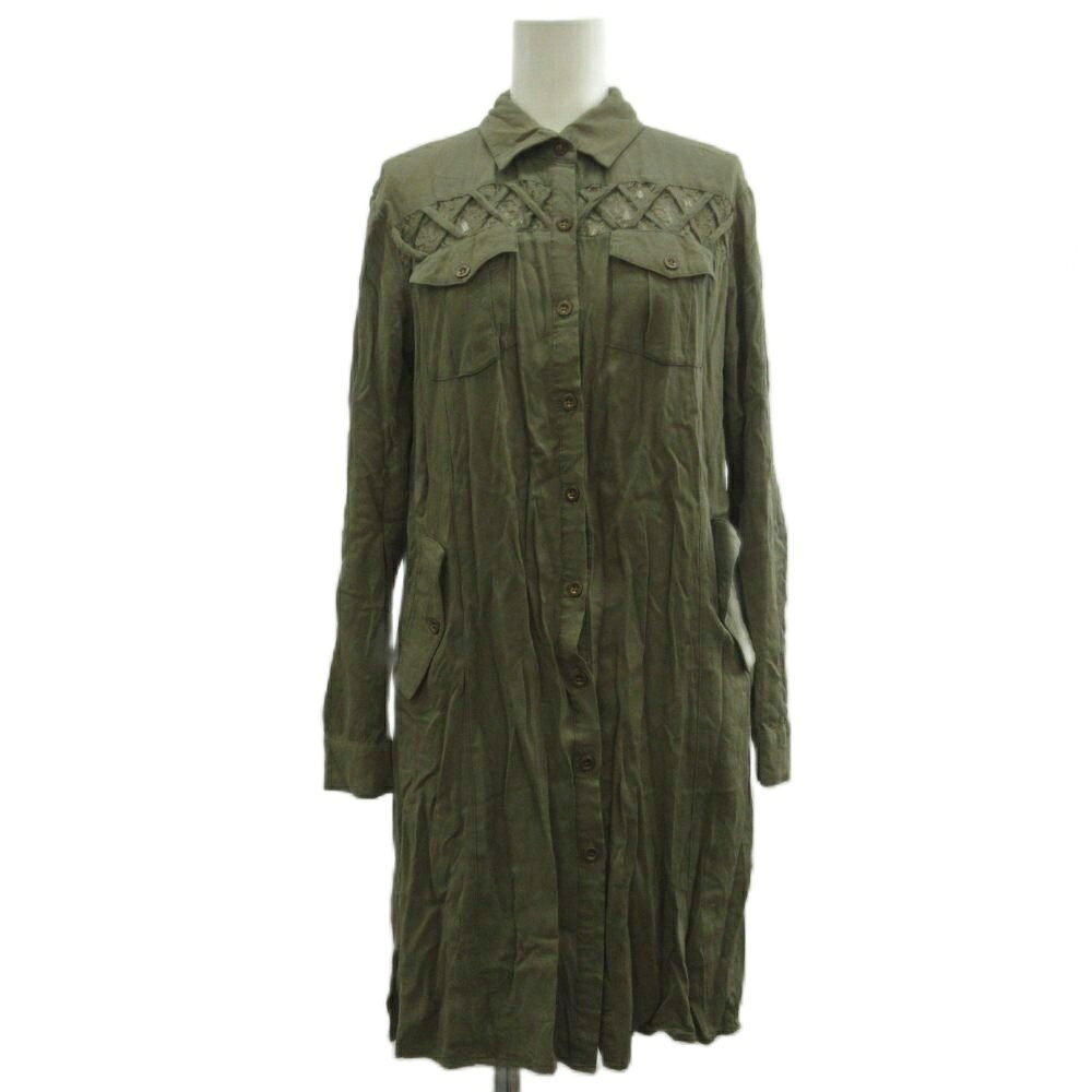 【中古】セシルマクビー CECIL McBEE チュニック シャツ ブラウス M カーキ /MD■ECB001 レディース 【ベクトル 古着】 260504ブランドセシルマクビー CECIL McBEE表記サイズM実寸サイズ肩幅：35cm　身幅：44cm　着丈：84cm　袖丈：52cm　　素材レーヨン、綿、ナイロン色カーキ状態使用感が少なく、かなり状態の良い商品です。 ※あくまでも中古品ですので掲載写真や記載内容をご確認いただき、ご理解の上ご購入ください。備考（株）ジャパンイマジネーション商品のお問い合わせの回答を休止しております。＊各商品ページの商品詳細等をご確認の上ご購入ください。【中古】セシルマクビー CECIL McBEE チュニック シャツ ブラウス M カーキ /MD■ECB001 レディース 【ベクトル 古着】 260504状態ランク　”A”詳細については、下記および「状態ランクについて」ページをご覧ください。未使用・新品の商品ほぼ新品同様の商品使用感が少なく、かなり状態の良い商品使用感はあるが、傷や汚れの少ない商品使用感の他、傷や汚れが見られる商品かなり大きな傷みがある難あり商品※S〜CランクはUSED品となりますので、使用感をご理解の上でご入札下さい。状態ランクについてinformationブランドセシルマクビー CECIL McBEE表記サイズM実寸サイズ肩幅：35cm　身幅：44cm　着丈：84cm　袖丈：52cm　　素材レーヨン、綿、ナイロン色カーキ状態使用感が少なく、かなり状態の良い商品です。 ※あくまでも中古品ですので掲載写真や記載内容をご確認いただき、ご理解の上ご購入ください。備考（株）ジャパンイマジネーション商品のお問い合わせの回答を休止しております。＊各商品ページの商品詳細等をご確認の上ご購入ください。本商品は一点物です他サイトや店舗にて販売している商品です。多少のお時間差にて欠品になることもございます。予めご了承頂ますようお願い致します。ベクトル・サイズガイドはこちらこの商品と同じブランドの商品を見る