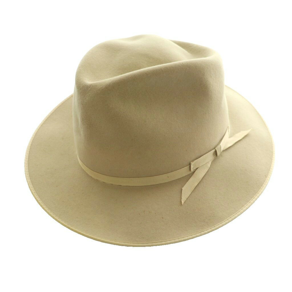 【中古】ロイヤルステットソン ROYAL STETSON ヴィンテージ フェルトハット 帽子 7.5 ベージュ /SS ■OS ■GY53 レディース 【ベクトル 古着】 260505