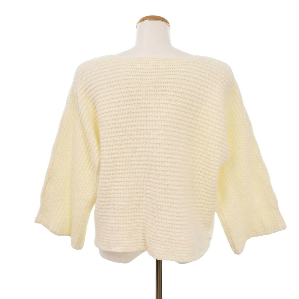 【中古】ロペピクニック ROPE Picnic モール ニット セーター 長袖 38 白 ホワイト ■GY59 レディース 【ベクトル 古着】 260515 vectorpremium-19091153 ブランド古着ベクトルプレミアム店 サンプル画像2