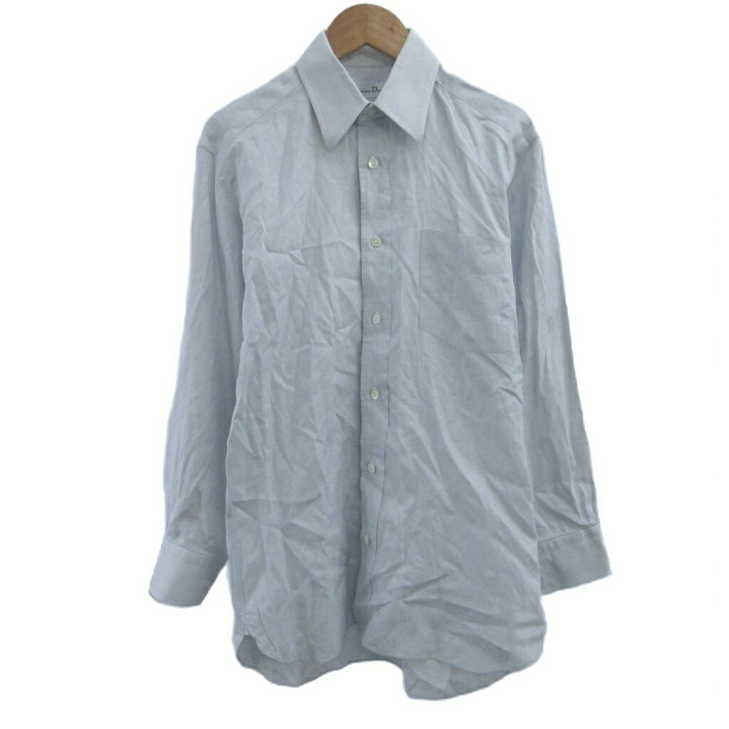 【中古】クリスチャンディオール Christian Dior シャツ トップス アイスブルー 無地 レギュラーカラー 長袖 /KK ■GY53 メンズ 【ベクトル 古着】 260602ブランドクリスチャンディオール Christian Dior表記サイズサイズなし（実寸サイズをご確認下さい）実寸サイズ肩幅：42cm　身幅：48cm　着丈：73cm　袖丈：52cm　　素材綿色アイスブルー状態襟部分が少し破れており、タグに名前の記載がございますが、その他に目立ったダメージはなく、問題なくご使用いただける商品です。 ※あくまでも中古品ですので掲載写真や記載内容をご確認いただき、ご理解の上ご購入ください。商品のお問い合わせの回答を休止しております。＊各商品ページの商品詳細等をご確認の上ご購入ください。【中古】クリスチャンディオール Christian Dior シャツ トップス アイスブルー 無地 レギュラーカラー 長袖 /KK ■GY53 メンズ 【ベクトル 古着】 260602状態ランク　”AB”詳細については、下記および「状態ランクについて」ページをご覧ください。未使用・新品の商品ほぼ新品同様の商品使用感が少なく、かなり状態の良い商品使用感はあるが、傷や汚れの少ない商品使用感の他、傷や汚れが見られる商品かなり大きな傷みがある難あり商品※S〜CランクはUSED品となりますので、使用感をご理解の上でご入札下さい。状態ランクについてinformationブランドクリスチャンディオール Christian Dior表記サイズサイズなし（実寸サイズをご確認下さい）実寸サイズ肩幅：42cm　身幅：48cm　着丈：73cm　袖丈：52cm　　素材綿色アイスブルー状態襟部分が少し破れており、タグに名前の記載がございますが、その他に目立ったダメージはなく、問題なくご使用いただける商品です。 ※あくまでも中古品ですので掲載写真や記載内容をご確認いただき、ご理解の上ご購入ください。商品のお問い合わせの回答を休止しております。＊各商品ページの商品詳細等をご確認の上ご購入ください。本商品は一点物です他サイトや店舗にて販売している商品です。多少のお時間差にて欠品になることもございます。予めご了承頂ますようお願い致します。ベクトル・サイズガイドはこちらこの商品と同じブランドの商品を見る