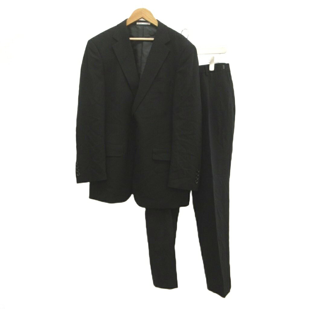 【中古】カンサイ・ヤマモト KANSAI YAMAMOTO スーツ フォーマル ジャケット パンツ 上下2点セット ウール 黒 ブラック 背抜き 無地 長袖 /NP ■GY53 メンズ 【ベクトル 古着】 260529表記サイズサイズなし（実寸サイズをご確認下さい）実寸サイズジャケット 肩幅：45cm　ジャケット 身幅：54cm　ジャケット 袖丈：60cm　ジャケット 着丈：77cm　パンツ ウエスト：77cm　パンツ もも幅：28cm　パンツ 裾幅：17cm　パンツ 股上：29cm　パンツ 股下：72cm　　素材表地：毛 裏地：ポリエステル、キュプラ色黒 ブラック仕様裏地あり状態使用感が少なく、かなり状態の良い商品です。 ※あくまでも中古品ですので掲載写真や記載内容をご確認いただき、ご理解の上ご購入ください。備考日本アパレルファッション産業協会商品のお問い合わせの回答を休止しております。＊各商品ページの商品詳細等をご確認の上ご購入ください。【中古】カンサイ・ヤマモト KANSAI YAMAMOTO スーツ フォーマル ジャケット パンツ 上下2点セット ウール 黒 ブラック 背抜き 無地 長袖 /NP ■GY53 メンズ 【ベクトル 古着】 260529状態ランク　”A”詳細については、下記および「状態ランクについて」ページをご覧ください。未使用・新品の商品ほぼ新品同様の商品使用感が少なく、かなり状態の良い商品使用感はあるが、傷や汚れの少ない商品使用感の他、傷や汚れが見られる商品かなり大きな傷みがある難あり商品※S〜CランクはUSED品となりますので、使用感をご理解の上でご入札下さい。状態ランクについてinformation表記サイズサイズなし（実寸サイズをご確認下さい）実寸サイズジャケット 肩幅：45cm　ジャケット 身幅：54cm　ジャケット 袖丈：60cm　ジャケット 着丈：77cm　パンツ ウエスト：77cm　パンツ もも幅：28cm　パンツ 裾幅：17cm　パンツ 股上：29cm　パンツ 股下：72cm　　素材表地：毛 裏地：ポリエステル、キュプラ色黒 ブラック仕様裏地あり状態使用感が少なく、かなり状態の良い商品です。 ※あくまでも中古品ですので掲載写真や記載内容をご確認いただき、ご理解の上ご購入ください。備考日本アパレルファッション産業協会商品のお問い合わせの回答を休止しております。＊各商品ページの商品詳細等をご確認の上ご購入ください。本商品は一点物です他サイトや店舗にて販売している商品です。多少のお時間差にて欠品になることもございます。予めご了承頂ますようお願い致します。ベクトル・サイズガイドはこちらこの商品と同じブランドの商品を見る