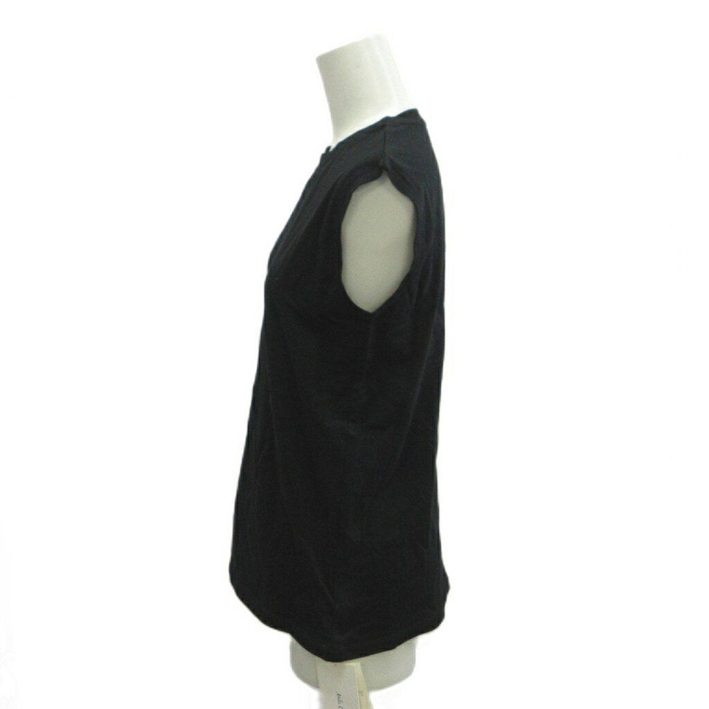 【中古】未使用品 ミラオーウェン Mila Owen タンクトップ カットソー F 黒 ブラック 無地 ラウンドネック ノースリーブ /KK ■ECC001 レディース 【ベクトル 古着】 260602 vectorpremium-19164643 ブランド古着ベクトルプレミアム店 サンプル画像2