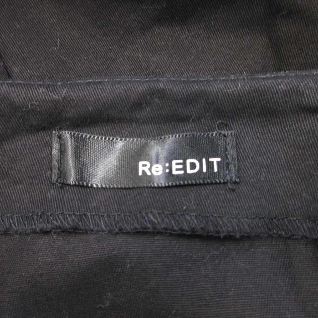 【中古】リエディ Re:EDIT サロペットパンツ オールインワン L 黒 ブラック 無地 ワイドパンツ /NP ■ECA006 レディース 【ベクトル 古着】 260611 vectorpremium-19188259 ブランド古着ベクトルプレミアム店 サンプル画像3
