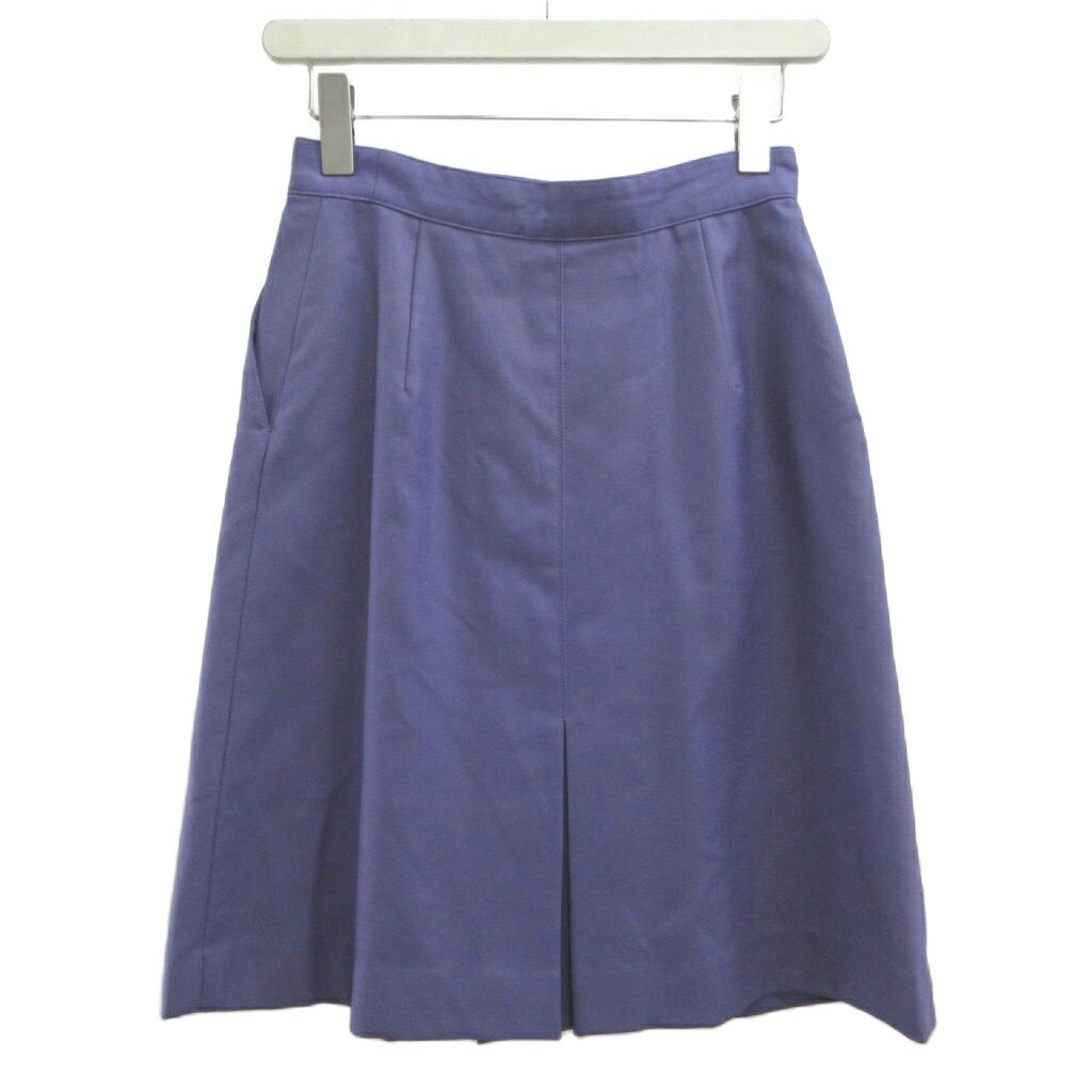 【中古】ダンロップフェニックストーナメント DUNLOP PHOENIX TOURNAMENT キュロットスカート ウール M 紫 パープル 無地 ひざ丈 /NP ■ECA006 レディース 【ベクトル 古着】 260612