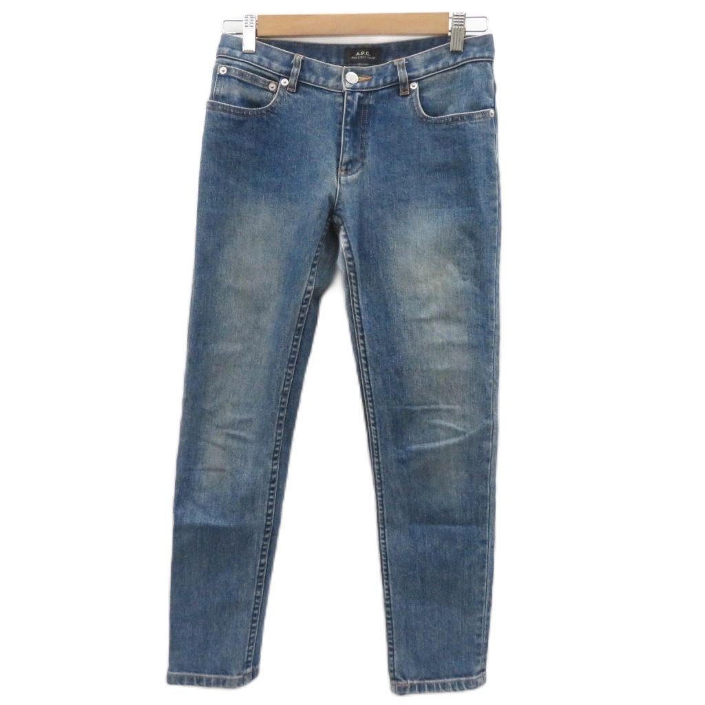 [Used] A.P.C. Denim Pants Jeans Tapered Pants Ankle Length 26 Blue /HO4 ■ECA006 Women's [Vector Used Clothing] 260630