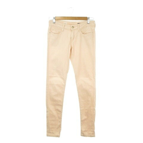 トミーヒルフィガー TOMMY HILFIGER MILAN SLIM FIT デニム ジーンズ 26 ピンク 無地 スキニー /AO32 ■GY70 レディース  260624