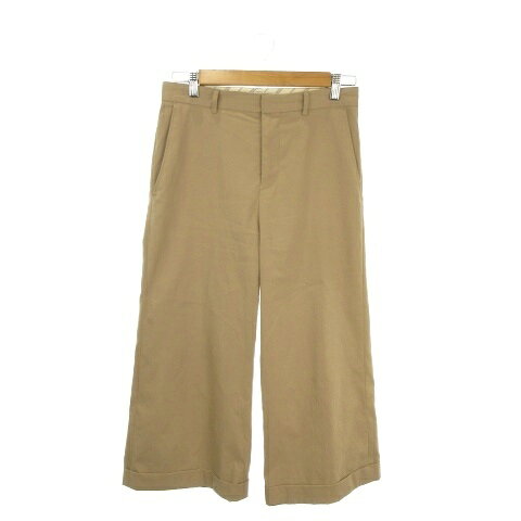 【中古】自由区 オンワード樫山 パンツ 38 茶 ブラウン 無地 ワイド ガウチョ /AO39 ■ECB006 レディース 【ベクトル 古着】 260625 vectorpremium-19214019 ブランド古着ベクトルプレミアム店 パッケージ画像